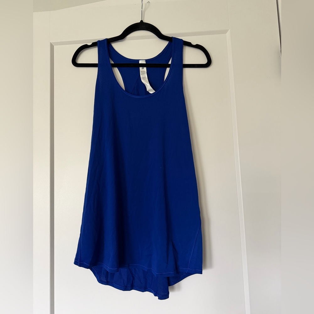 NWT Lululemon Athletica Royal Blue Tank Top